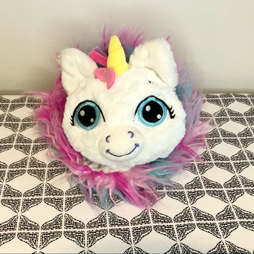 Rainbow Fluffies Unicorn Jay at Play Plush Reversible Ball